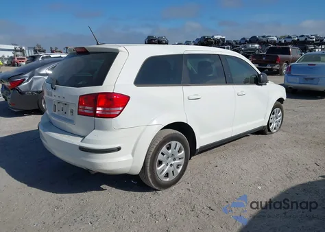 2014 Dodge Journey American Value Pkg from USA, damaged, VIN 3C4PDCAB0ET315332